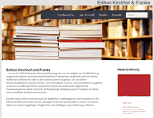 Tablet Screenshot of ekf-wissenschaft.de